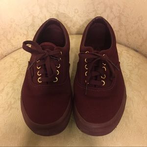 Maroon Vans